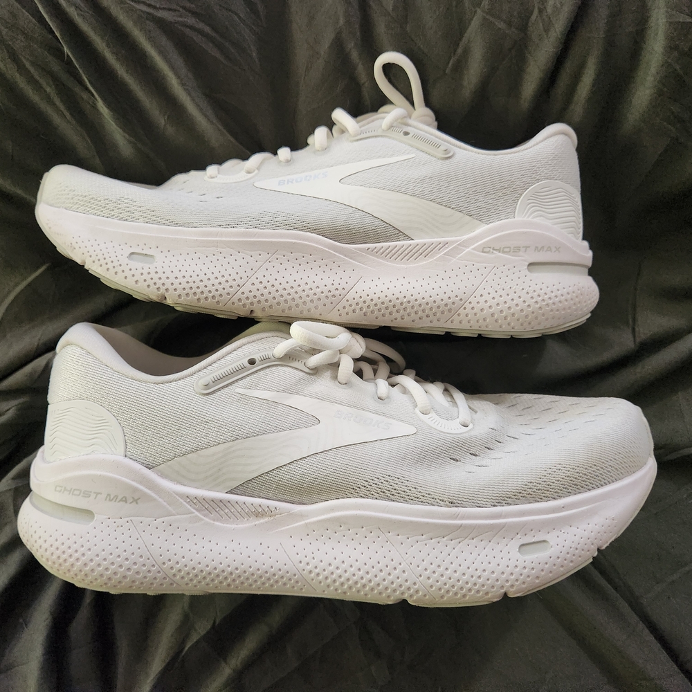 Brooks White Running Shoes